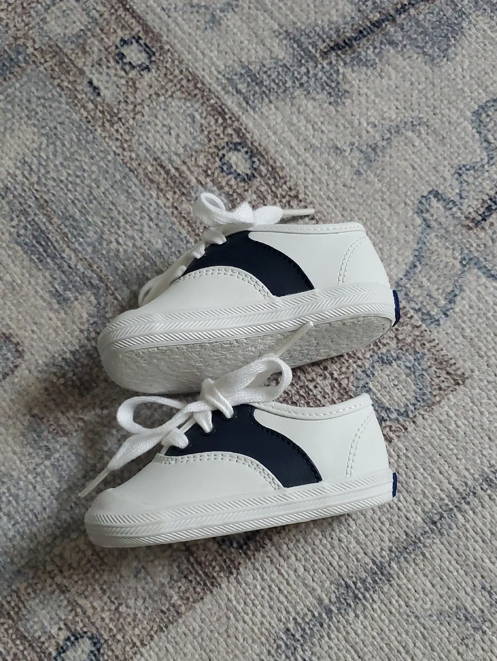 Keds Baby School Days Saddle Shoes Leather Sneakers Sz3
